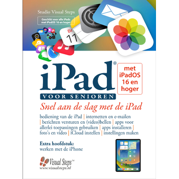 iPad voor senioren met iPadOS 16 en hoger (Hardback) bij Singel 344