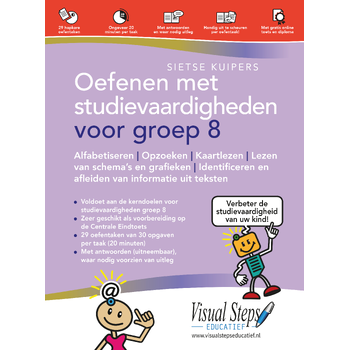 Oefenen met studievaardigheden voor groep 8 (Paperback) bij Singel 344