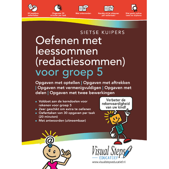 Oefenen met leessommen (redactiesommen) voor groep 5 (Paperback) bij Singel 344