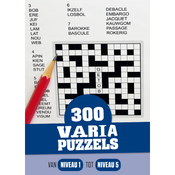 300 varia puzzels (Paperback) bij Singel 344