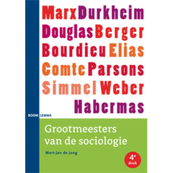 Grootmeesters van de sociologie (Paperback) bij Singel 344