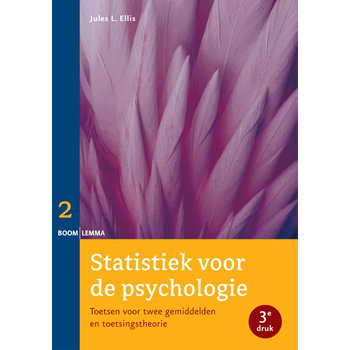 Deel 2 toetsen voor twee gemiddelden en toetsingstheorie (Paperback) bij Singel 344