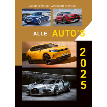 Alle auto's 2025 (Paperback) bij Singel 344