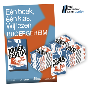 Broergeheim Schoolpakket Heel Nederland Leest Junior 2024 (Toy) bij Singel 344
