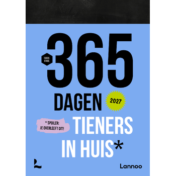 Scheurkalender 365 dagen tieners in huis 2027 bij Singel 344