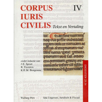 IV Digesten 25-34 (Hardback) bij Singel 344