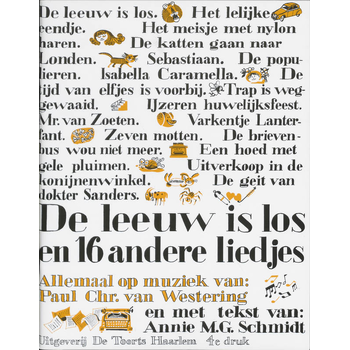 De leeuw is los en 16 andere liedjes (Paperback) bij Singel 344