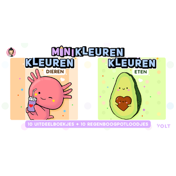 Minikleuren - uitdeelboekjes (Paperback) bij Singel 344
