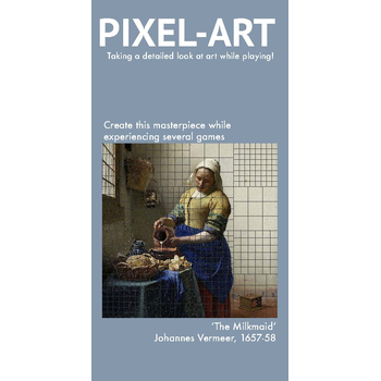 Pixel-Art Game: The Milkmaid bij Singel 344