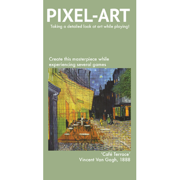 Pixel-Art Game: Café Terrace at Night bij Singel 344