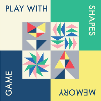 Play With Shapes Memory Game bij Singel 344