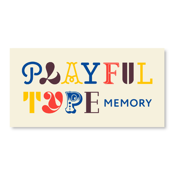 Playful Type Memory bij Singel 344