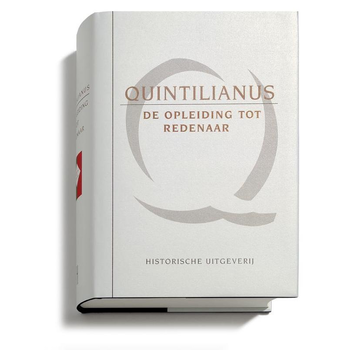 De opleiding tot redenaar (Hardback) bij Singel 344