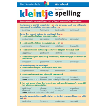 Kleintje spelling (Paperback) bij Singel 344