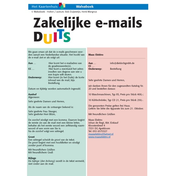 Zakelijke e-mails Duits bij Singel 344