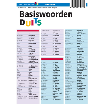 Basiswoorden Duits bij Singel 344
