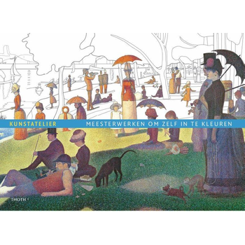 Kunstatelier - Meesterwerken om zelf in te kleuren (Paperback) van Marjolein Beld
