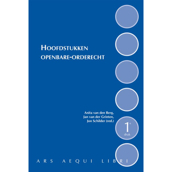 Hoofdstukken openbare-orderecht (Paperback) bij Singel 344