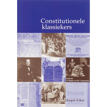Constitutionele klassiekers (Paperback) bij Singel 344