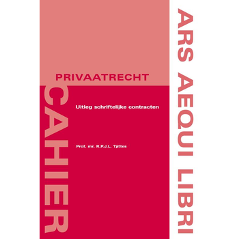 Uitleg van schriftelijke contracten (Paperback) bij Singel 344