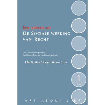 De sociale werking van recht (Paperback) bij Singel 344