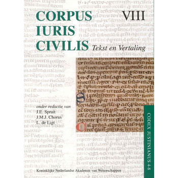 Codex Justinianus iv-viii (Hardback) bij Singel 344