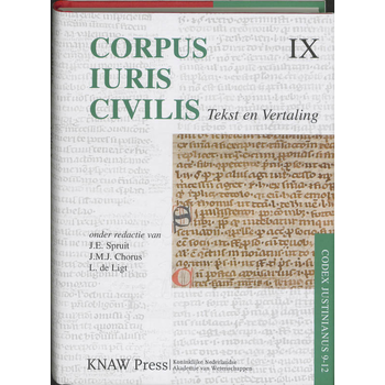 Corpus Iuris Civilis (Paperback) bij Singel 344