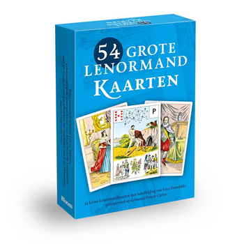 54 Grote Lenormandkaarten (incl. handleiding) (Loose-leaf) bij Singel 344