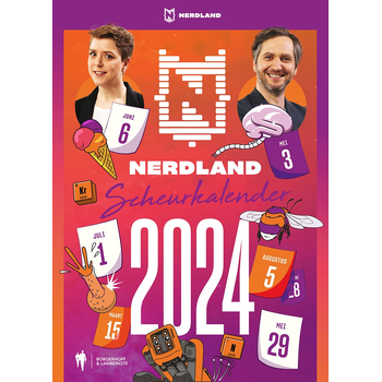 Nerdland scheurkalender 2024 (Paperback) bij Singel 344