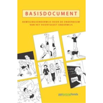 Basisdocument bewegingsonderwijs voor de onderbouw van het voortgezet onderwijs (Hardback) van Berend Brouwer, Dic Houthoff, Maarten Massink, Chris Mooij, Ger Mossel, Eric Swinkels