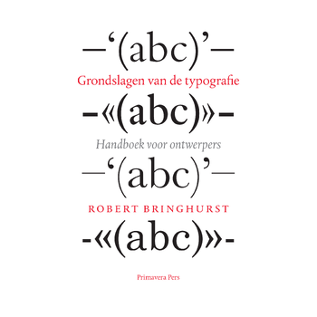 Grondslagen van de typografie (Paperback) bij Singel 344