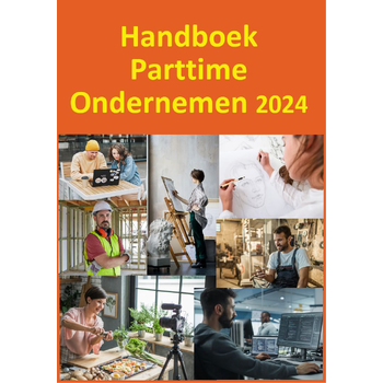 Handboek Parttime Ondernemen 2024 (Paperback) bij Singel 344