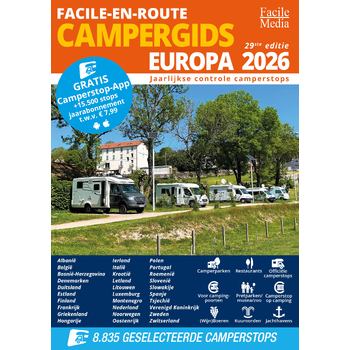 Facile-en-Route Campergids Europa 2026 (Paperback) bij Singel 344