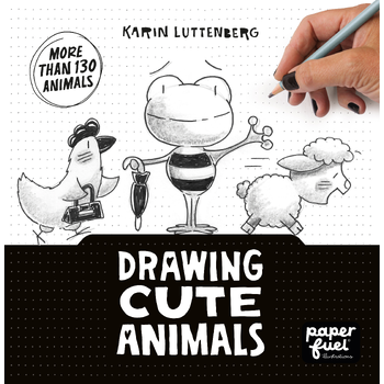 Drawing cute animals (Paperback) bij Singel 344