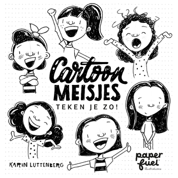Cartoonmeisjes teken je zo! (Paperback) bij Singel 344