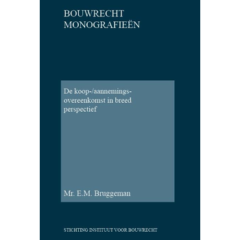 De koop-/aannemingsovereenkomst in breed perspectief (Hardback) bij Singel 344
