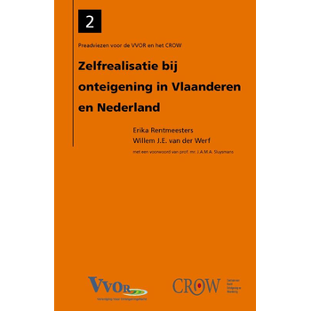 Zelfrealisatie bij onteigening in Vlaanderen en Nederland (Paperback) bij Singel 344