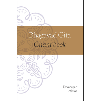 Bhagavad Gita chant book (Paperback) bij Singel 344
