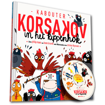 Kabouter Korsakov in het kippenhok (Hardback) van Philip Maes, Koen Brandt