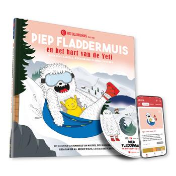 Piep Fladdermuis en het hart van de Yeti (Hardback) bij Singel 344