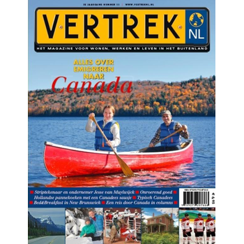 VertrekNL 22 - Alles over emigreren naar Canada (Paperback) bij Singel 344
