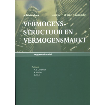 Vermogensstructuur en vermogensmarkt (Paperback) bij Singel 344