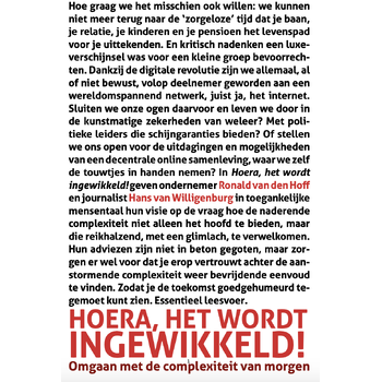 Hoera, het wordt ingewikkeld (Paperback) bij Singel 344