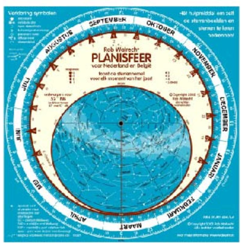 Planisfeer voor Nederland en Belgie (Paperback) bij Singel 344