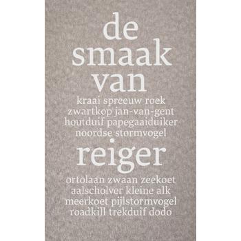 De smaak van reiger (Paperback) bij Singel 344