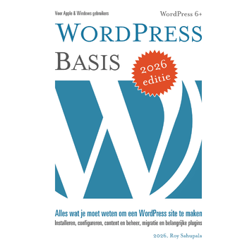 WordPress Basis (Paperback) bij Singel 344