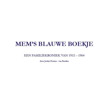 Mems blauwe boekje (Paperback) bij Singel 344