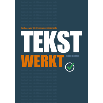 Tekst werkt (Paperback) bij Singel 344