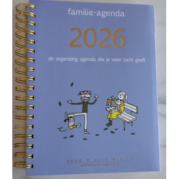 Homeworktime familie-agenda 2026 bij Singel 344