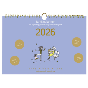 Homeworktime familieplanner 2026 bij Singel 344